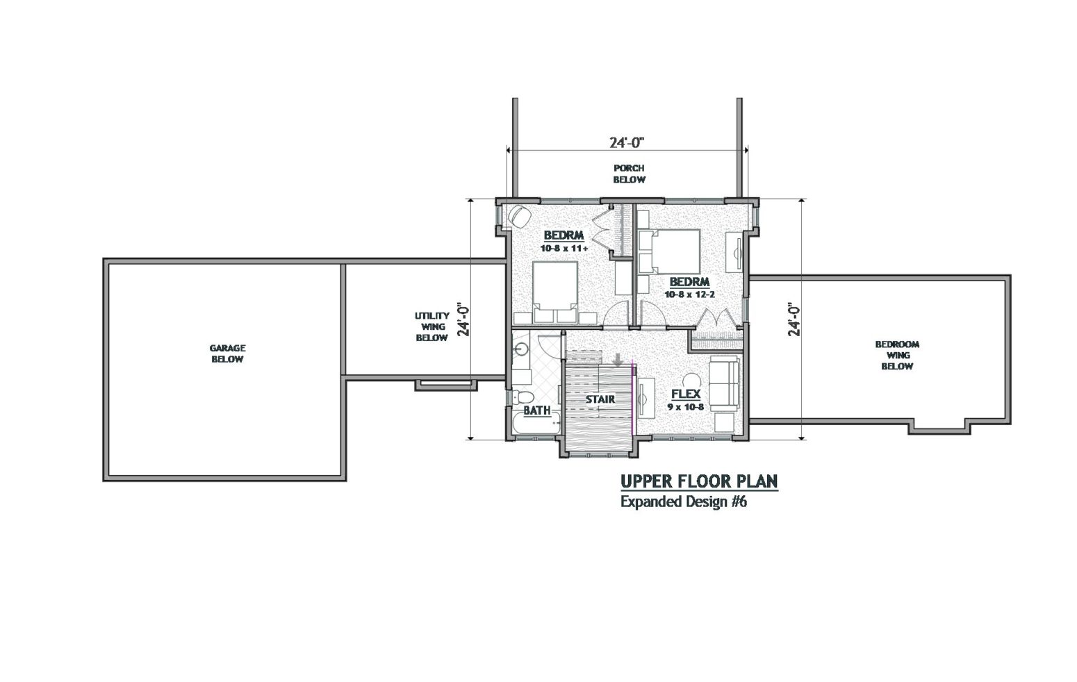 The single slope roof construction is truely simple, using minimal materials, but also offers no attic storage potential.